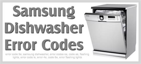 reset a samsung dishwasher|Samsung dishwasher is displaying an error code